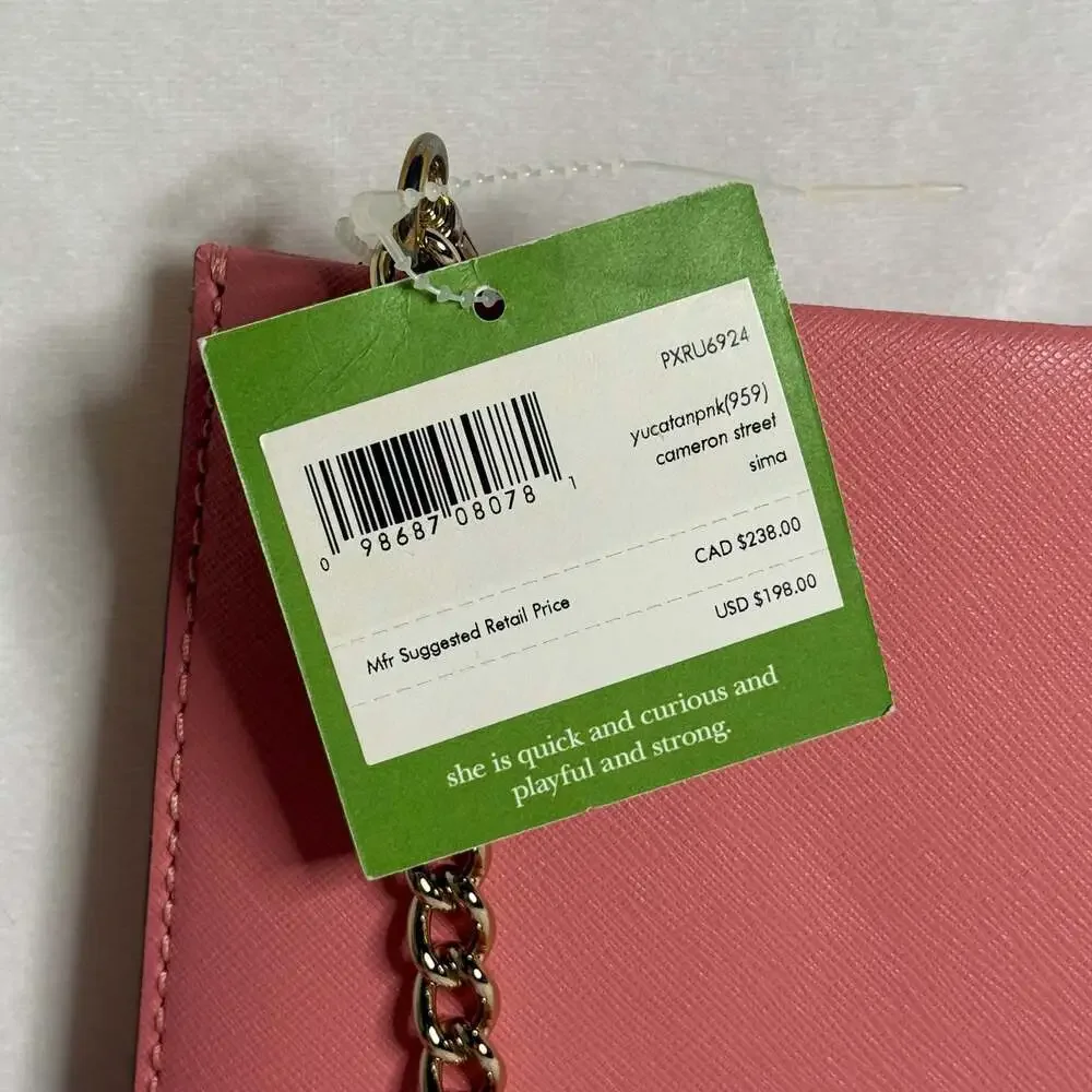 Kate Spade Cameron Street Sima Crossbody Clutch in Yucatan Pink
